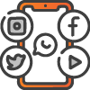 Eshops Solution Icons_Social media post