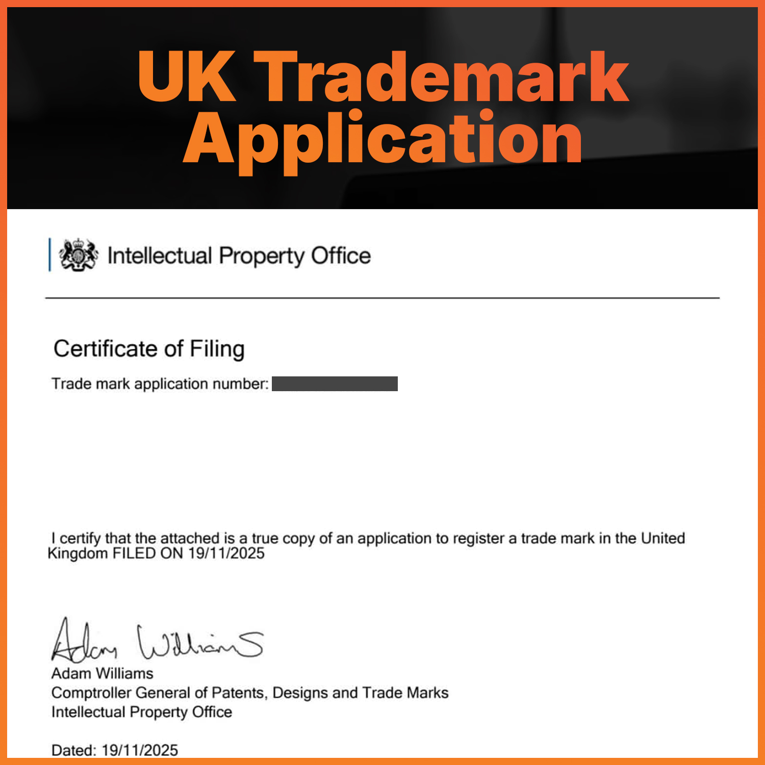 Portfolio image Square UK Trademark